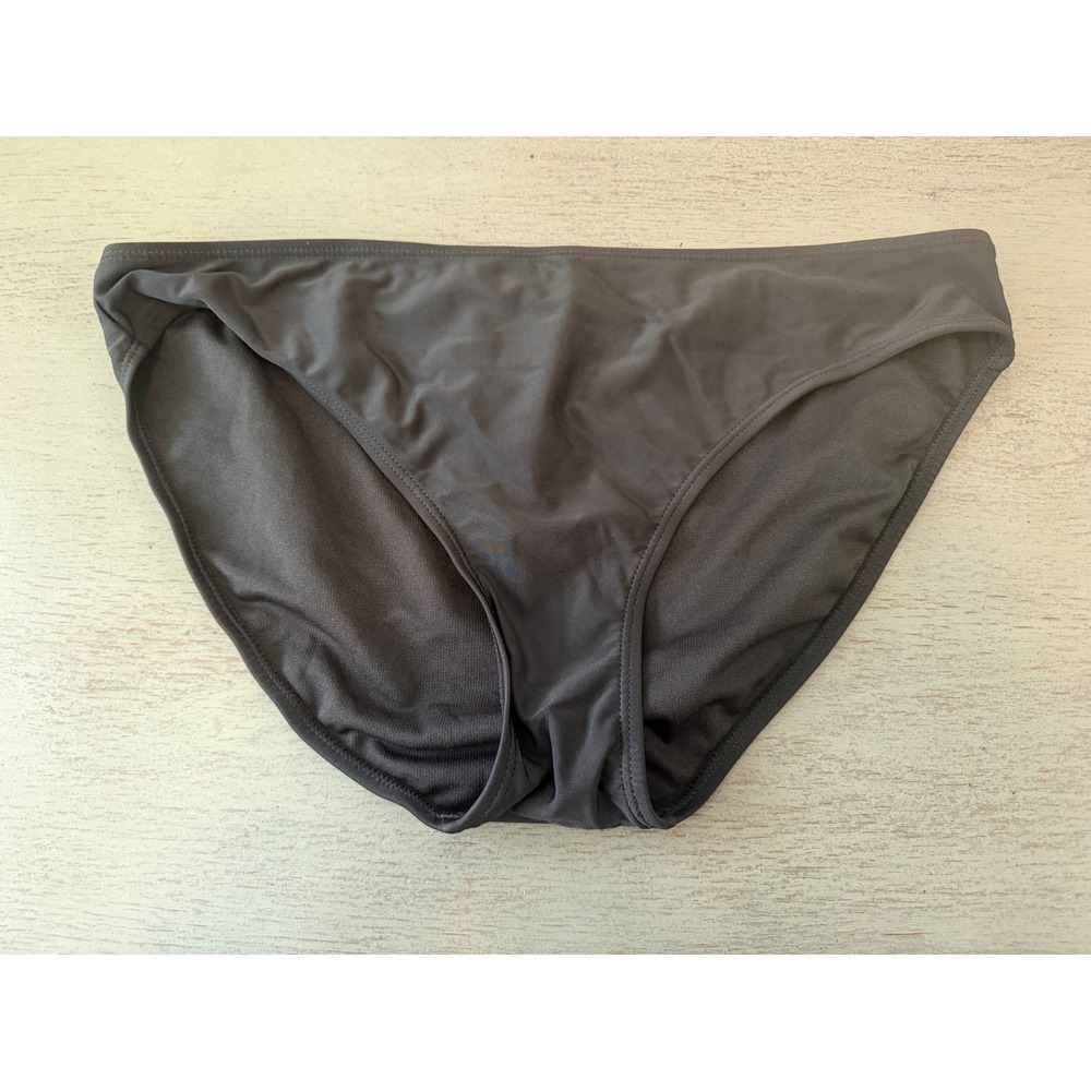 black BEACH PARTY   lined swimsuit bikini bottom size US 12